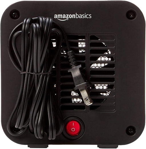 500-Watt Ceramic Small Space Personal Mini Heater - Black