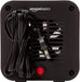 500-Watt Ceramic Small Space Personal Mini Heater - Black