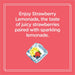 Sparkling Ice, Strawberry Lemonade Sparkling Water, Zero Sugar Flavored Water, with Vitamins and Antioxidants, Low Calorie Beverage, 17 Fl Oz Bottles (Pack of 12)