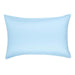 7-Piece Lightweight Microfiber Bed-In-A-Bag Comforter Bedding Set - Full/Queen, Blue Stripe