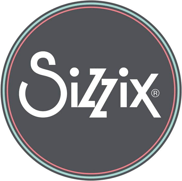 Sizzix Surfacez , Mixed Media Board, 10 Pack, Multi Colour, White and Gray