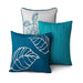 Mainstays 7-Piece Teal Roses Comforter Set, Full/Queen, with Embroidered Applique Detail