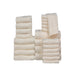 Baltic Linen Company 24 Piece Multi Count Complete Cotton Towel Set