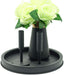 Matte Black Metal Candle Holder Tray, Home Decor Accessories for the Coffee Table and Dining Table Large