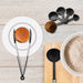 Lux Decor Collection 23 Piece Kitchen Utensils Set - Nylon and Stainless Steel Cooking Utensils Set - Black Utensil Kitchen Starter Set