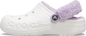 Crocs Unisex-Adult Men'S and Women'S Baya Lined Fuzz Strap Clog