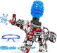 Electric with Gel Ball Blaster AEG AKM-47 Splatter Ball Blaster for Splat Gun Automatic Outdoor Activities-Boys and Girls Fighting Shooting Team Game (Red)