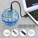 2023 Flying Orb Ball Toy,Cosmic Globe Boomerang Hover Ball Galactic Fidget Spinner, Hand Drone Orbit, Cool Toys Gift for 6 7 8 9 10+ Year Old Boys Girls Teens Outdoor Toys(Blue)