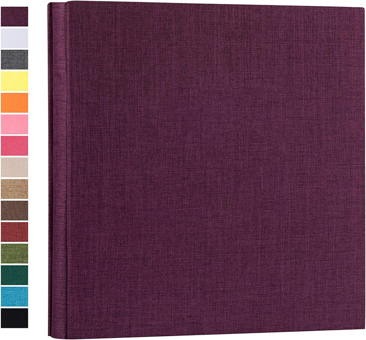 Photo Album for 4X6 600 Photos Linen Cover Extra Large Capacity Photo Book for Family Wedding Anniversary Baby (Beige, 600 Pockets)