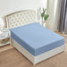 Queen Fitted Sheet - Deep Pocket Cooling Sheets up to 16 Inch - Hotel Luxury Bedding - Wrinkle, Fade, Stain Resistant - 1 Single Queen Fitted Sheet Only (Queen, Blue Hydrangea)