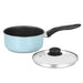 Mainstays 7 Piece Non-Stick Cookware Set Aluminum Mint, Dishwasher Safe