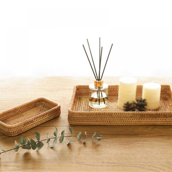 Storage Basket Rattan Multifunctional Hand-Woven Kitchen Supplies