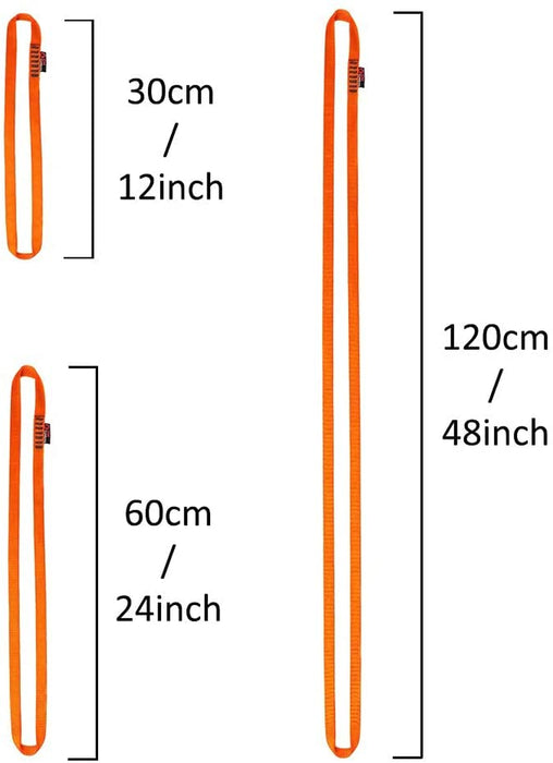 16Mm Nylon Sling Runner 22Kn / 4950Lbf CE UIAA Certified