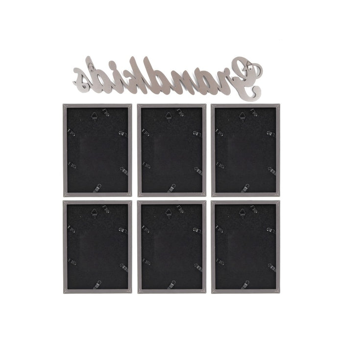 Prinz 4 X 6 Gray Collage Picture Frame 7 Count