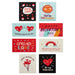 Valentine Cards for Kids Classroom, Spread Love Valentines (40-Count), 2.5" X 3.5"