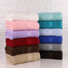 Mainstays Solid 6-Piece Bath Towel Set, Clearly Aqua