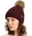 FURTALK Womens Winter Knitted Beanie Hat with Faux Fur Pom Warm Knit Skull Cap Beanie for Women…