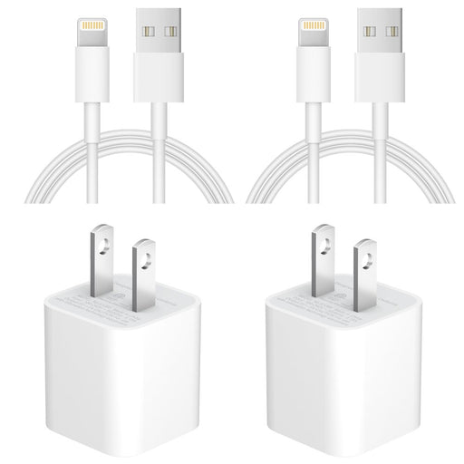 Iphone Charger-Apple Mfi Certified-Lightning Cable to USB 2-Pack Fast Wall Charger Cable Compatible with Iphone 14/13/13Pro/12/12 Pro/11/11Pro/Xs/Max/Xr/X/8/8 plus Ipad