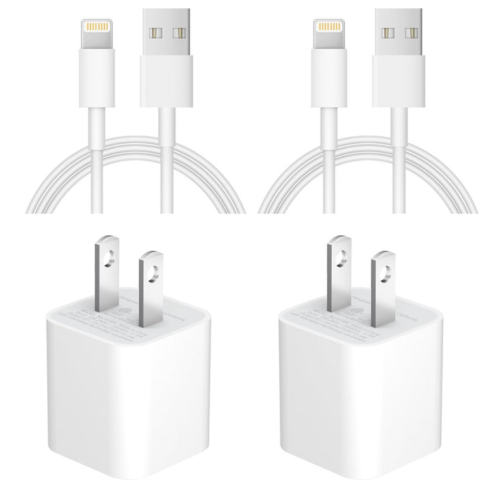 Iphone Charger-Apple Mfi Certified-Lightning Cable to USB 2-Pack Fast Wall Charger Cable Compatible with Iphone 14/13/13Pro/12/12 Pro/11/11Pro/Xs/Max/Xr/X/8/8 plus Ipad