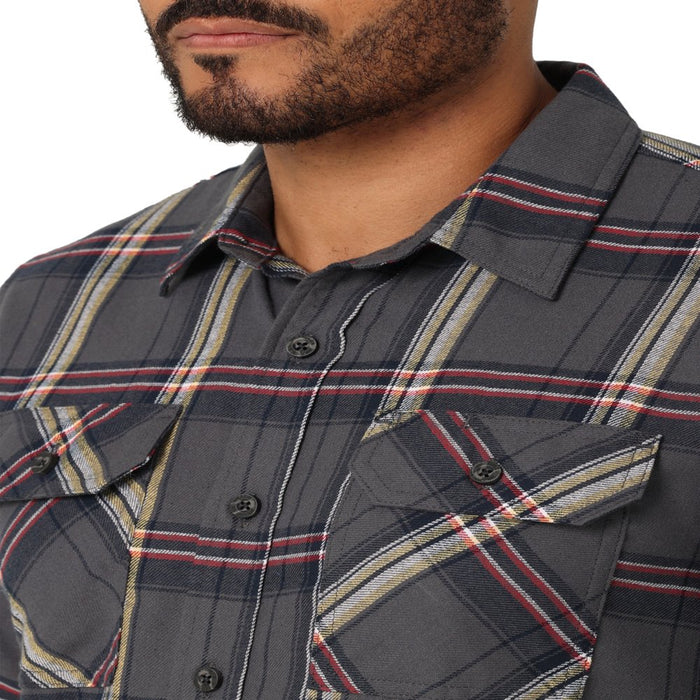 ® Men'S Long Sleeve Brushed Flannel Shirt