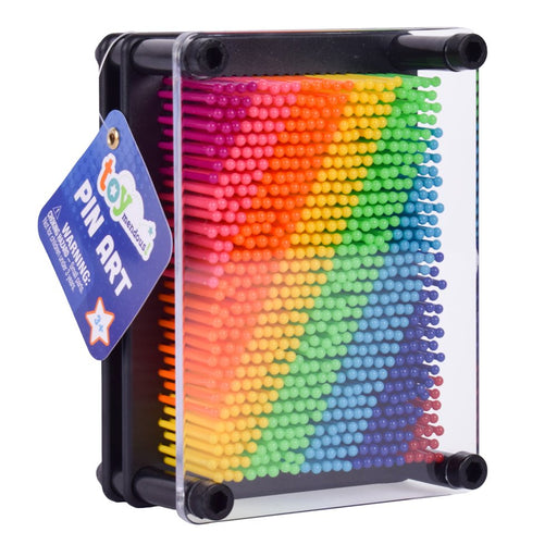 Rainbow Pin Art - 3D Pin Board for Kids