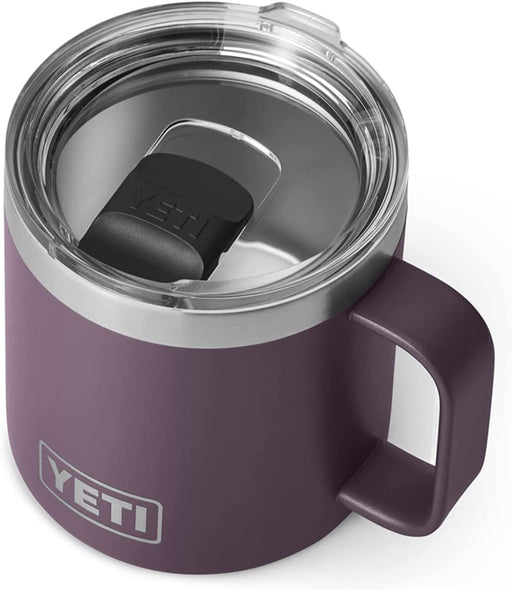 Rambler 14 Oz Mug, Vacuum Insulated, Stainless Steel with Magslider Lid, Stainless