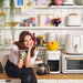 Beautiful 6QT Programmable Slow Cooker, White Icing by Drew Barrymore