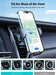 Car Phone Holder Mount, [Upgrade Doesn'T Slip & Drop] Air Vent Cell Phone Holder for Car Hands Free Easy Clamp Cradle in Vehicle Compatible with All Iphone 14 Pro Max Mini Android Smartphones