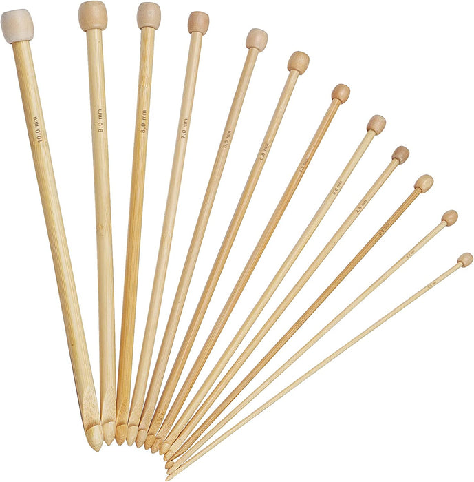 Long Crochet Hook Set, 11Pcs Tunisian Crochet Hooks Multicolor Afghan Crochet Needles for Crocheting, 2Mm(B)-8Mm(L), Great Knitting & Crochet Supplies Tool Set for Beginner, Crocheter & Knitter