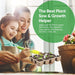 288 Cells Seedling Start Trays with Drain Holes,24 Pcs Peat Pots Seedling Pots Biodegradable,Seedling Starter Kit,Organic Germination Plant Starter Trays(24Xlabels,2Xtransplant Tools,24Pcsxtrays)