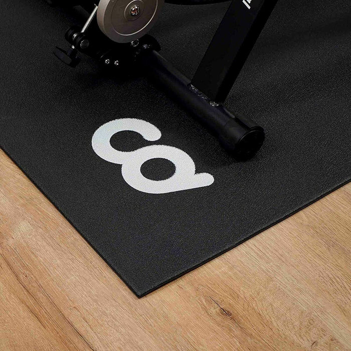 Bike Bicycle Trainer Floor Mat - Suits Ergo Mag Fluid for Indoor Cycles Stepper Compatible with Indoor Bikes - Floor Thick Mats for Exercise Equipment - Gym Flooring