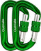 Hammock Carabiner Clip,12Kn 7075 Aluminium Alloy Carabiners,Heavy Duty Clips 2645Lbs/1200Kg,Perfect Gear for Hammocks Camping Hiking Keyring and Utility