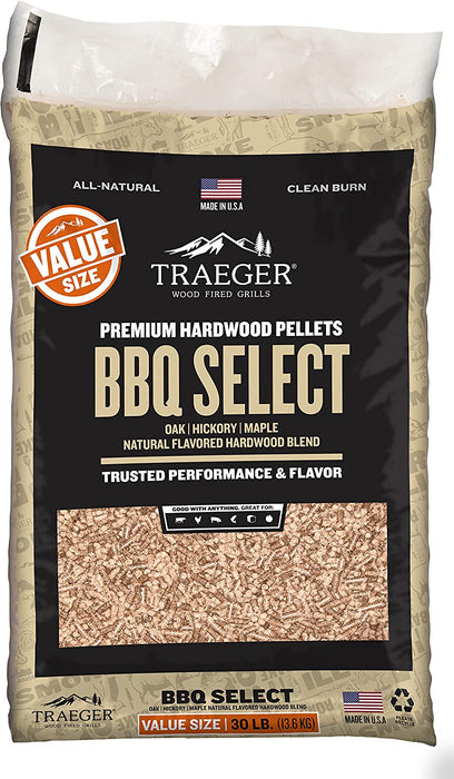 Signature Blend 100% All-Natural Wood Pellets for Smokers and Pellet Grills, BBQ, Bake, Roast, and Grill, 20 Lb. Bag