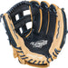2022 Playmaker Series Baseball Glove, Camel/Navy, 11.5 Inch, Right Hand Throw