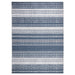 Wanda June Home Stripe Washable Area Rug, Grey, 5'2" X 7'2" by Miranda Lambert