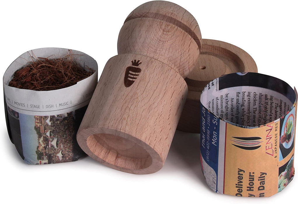 Newspaper Pot Maker for DIY Biodegradable Seedling Starter Pots