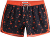 Mens Boys Short 80S 90S Vintage Swim Trunks with Mesh Lining Quick Dry Swim Suits Board Shorts