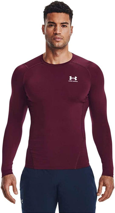 Under Armour Men'S Heatgear Compression Long-Sleeve T-Shirt