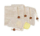 4 Pack Natural Sisal Soap Bag Exfoliating Soap Saver Pouch Holder