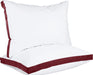 Bed Pillows for Sleeping Queen Size (Burgundy), Set of 2, Cooling Hotel Quality, Gusseted Pillow for Back, Stomach or Side Sleepers