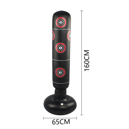 Free Standing Punching Bag,  Heavy Duty Target Stand Punch Bags/Excellent Dummy for Boxing/Kick Boxing/Mixed Martial Arts/Mma Training Equipment