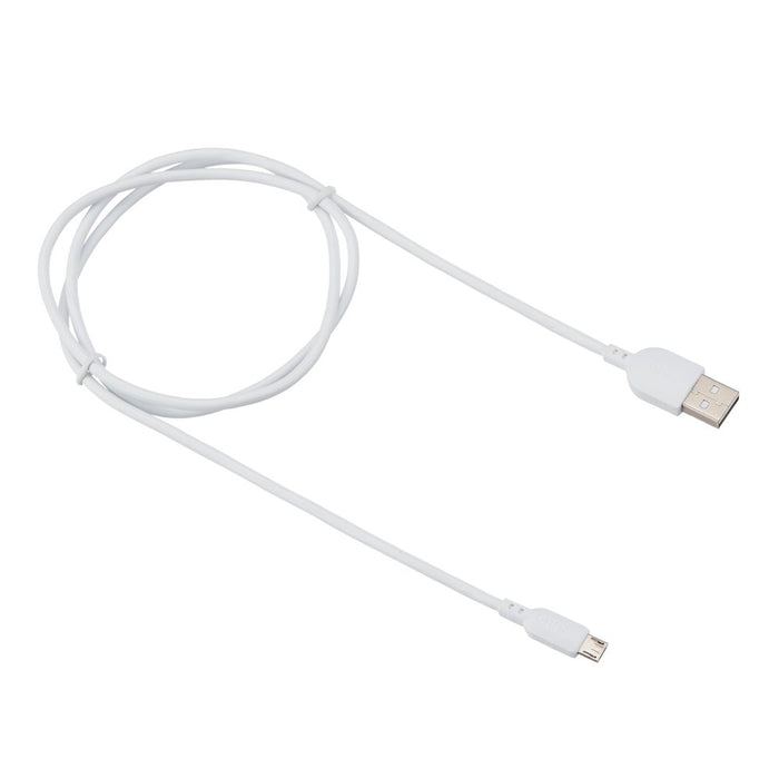 Onn. Micro-Usb to USB Cable, 3 Ft, White