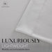 Light Grey Queen Size Bed Sheets Set - 6 Pc Soft Bedding & Pillowcases Set W/ Deep Pockets - Breathable, Wrinkle Free & Fade Resistant