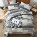Quilt Queen Size 100% Cotton Queen Size Quilts Grey Black Brown Bedspreads Plaid Quilts Lightweight Soft Breathable Bedding Sets for All Season, 3 Piece