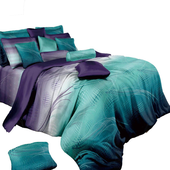 Twilight-P 3-Piece Bedding Set: Duvet Cover and Two Pillow Shams