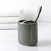 Mainstays Basic Ceramic Toothbrush Holder Light School Grey