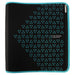 Five Star Xpanz 2" Zipper Binder, 380 Sheet, round Rings, Teal (28090HZ9)
