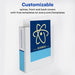 Avery 2" Durable View Binder, Slant Rings, White, 500 Sheets