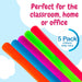 Impresa - 5 Pack Original Stretchy Fidget Sensory Toys for Kids and Adults - Monkey Noodles - Stretches from 12 Inches to 8 Feet (Bpa/Phthalate/Latex-Free)