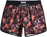 Mens Boys Short 80S 90S Vintage Swim Trunks with Mesh Lining Quick Dry Swim Suits Board Shorts